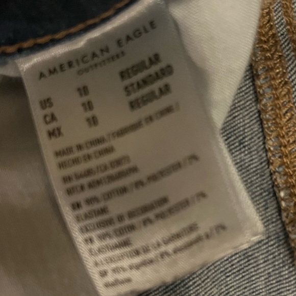 COPY - American Eagle size 10 stretch jeans - Picture 3 of 4